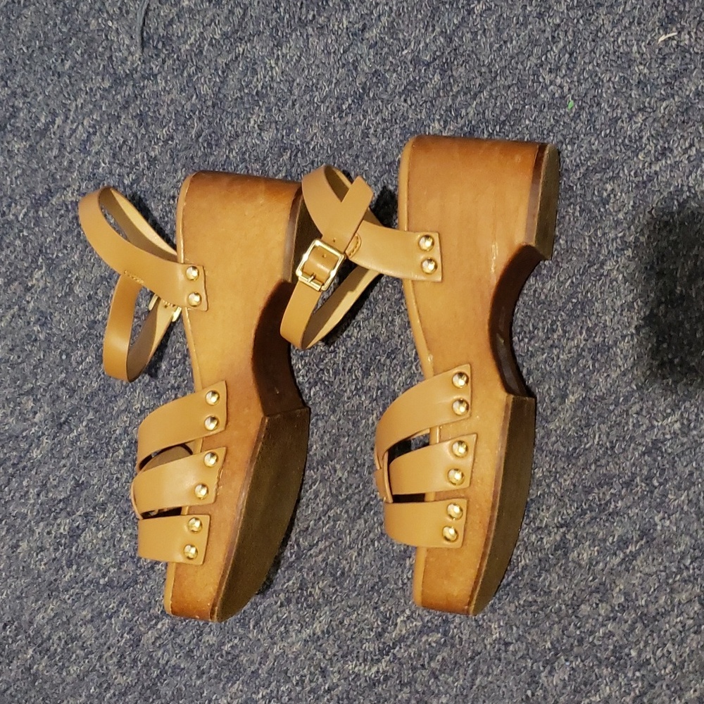 RAID Wooden platform sandals